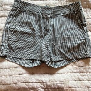 Jcrew Blue Striped Shorts - Sz 8